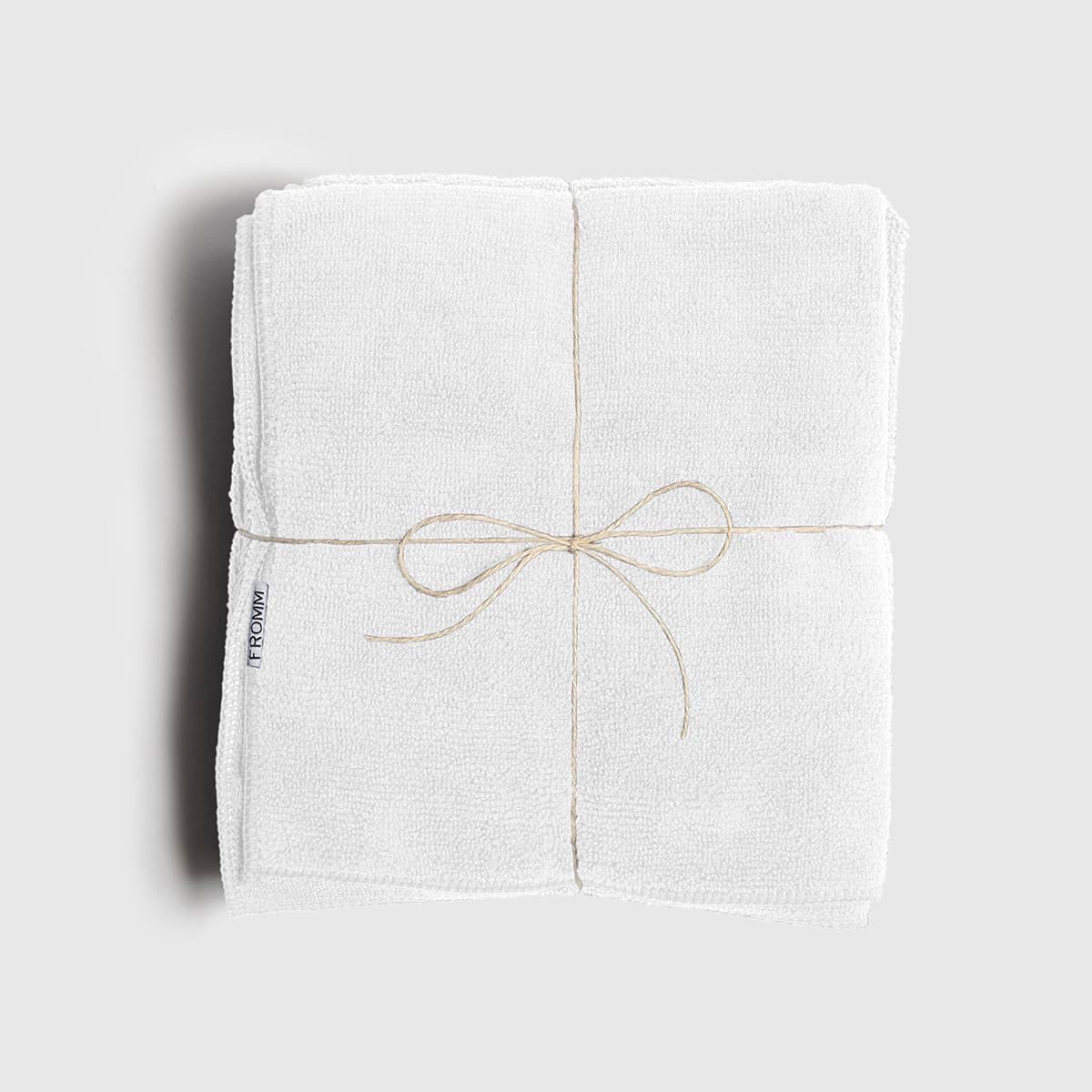 Fromm Softees Microfiber Hair Towels, Absorbent Salon Hair Towels for Hairstylists, Barbers, Spa & Gym, Fast-Drying, Ultra-Soft, Lint-Free, Multi-Purpose Towels, 16" x 29"- 10-Pack - Black