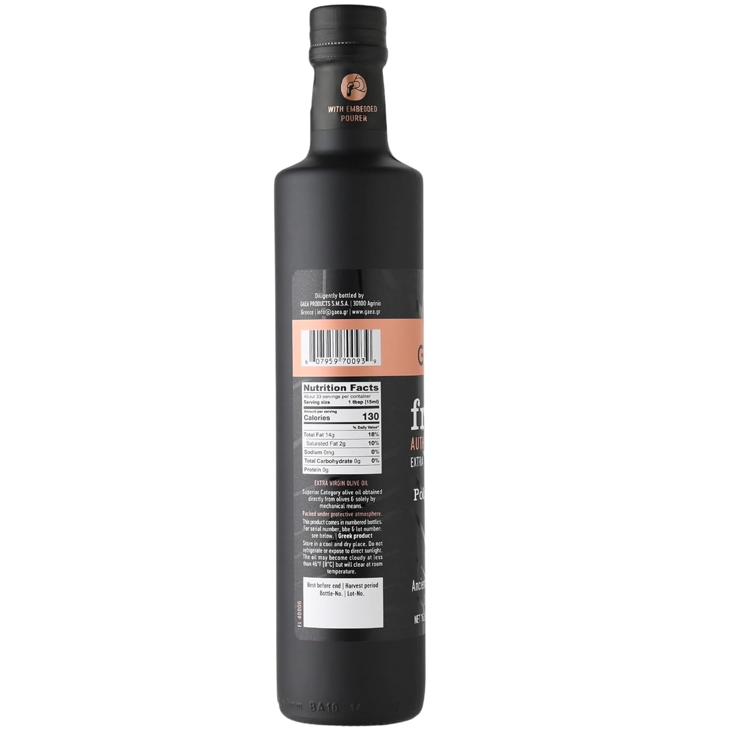 Gaea Fresh, Extra Virgin Olive Oil, 16.9 fl oz (500 ml)
