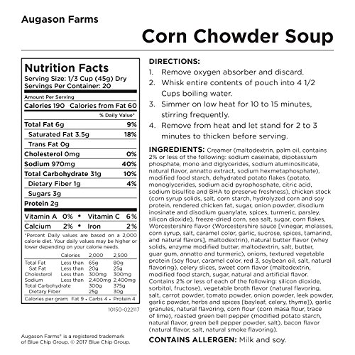 Cheesy Broccoli Soup Mix Emergency Food Supply, 38 Servings, 10 Year Shelf Life, Good Source of Vitamin A & C - Dehydrated Meals, Resealable Can, Survival Food Camping Essentials, Just Add Water | Emergency Food Supply, Everyday Meals, 38 Servings