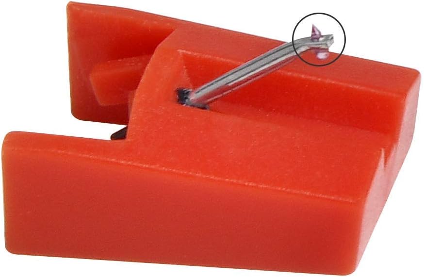 Diamond Stylus Replacement Phonograph Record Player Turntable Needle for Crosley NP4 - Crosley CR24003A, CR2402C, CR2413A, CR245, CR246, CR249