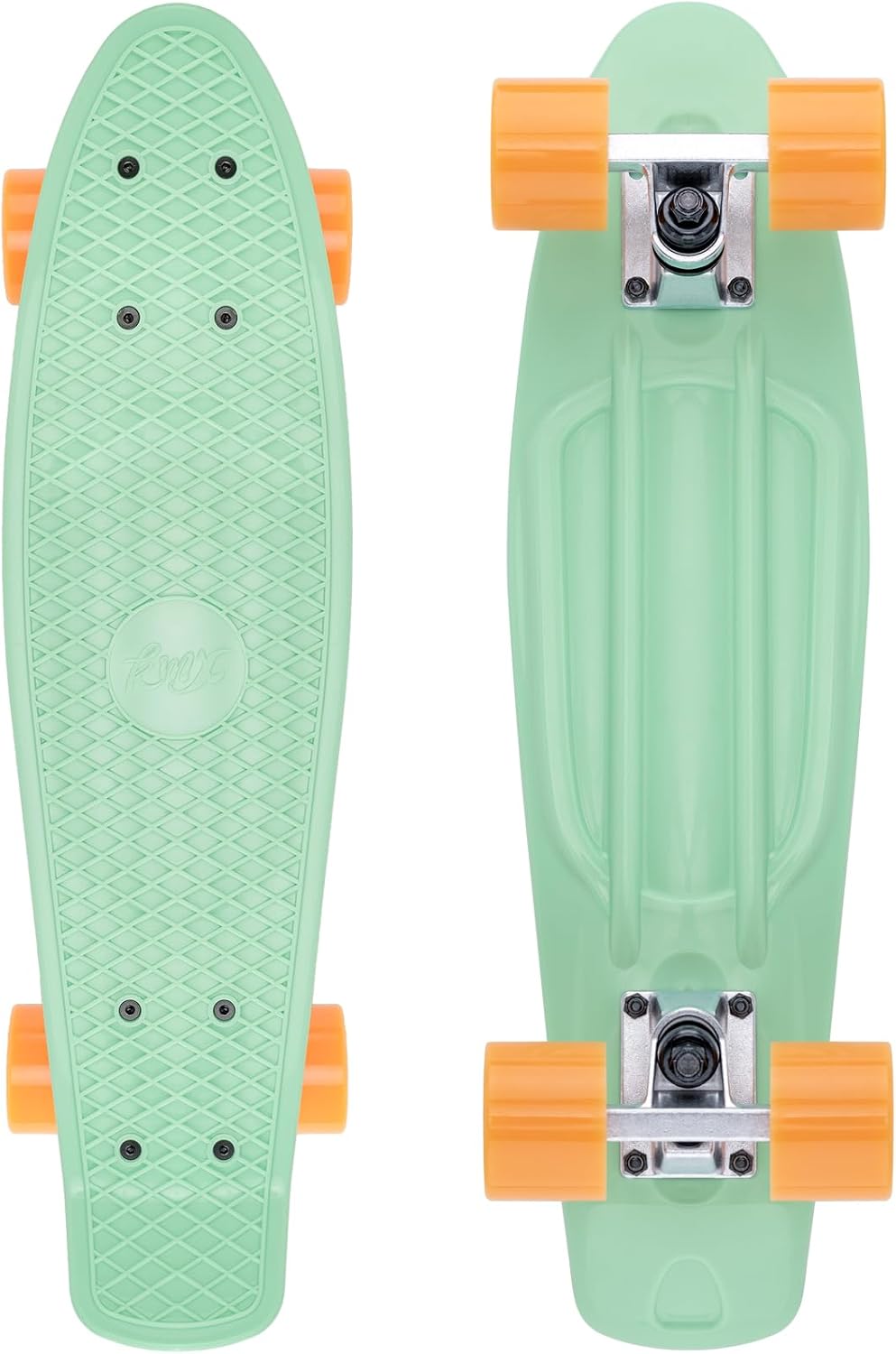 KMX Classic Retro Mini Cruiser Skateboard for Kids, Teens, Adults