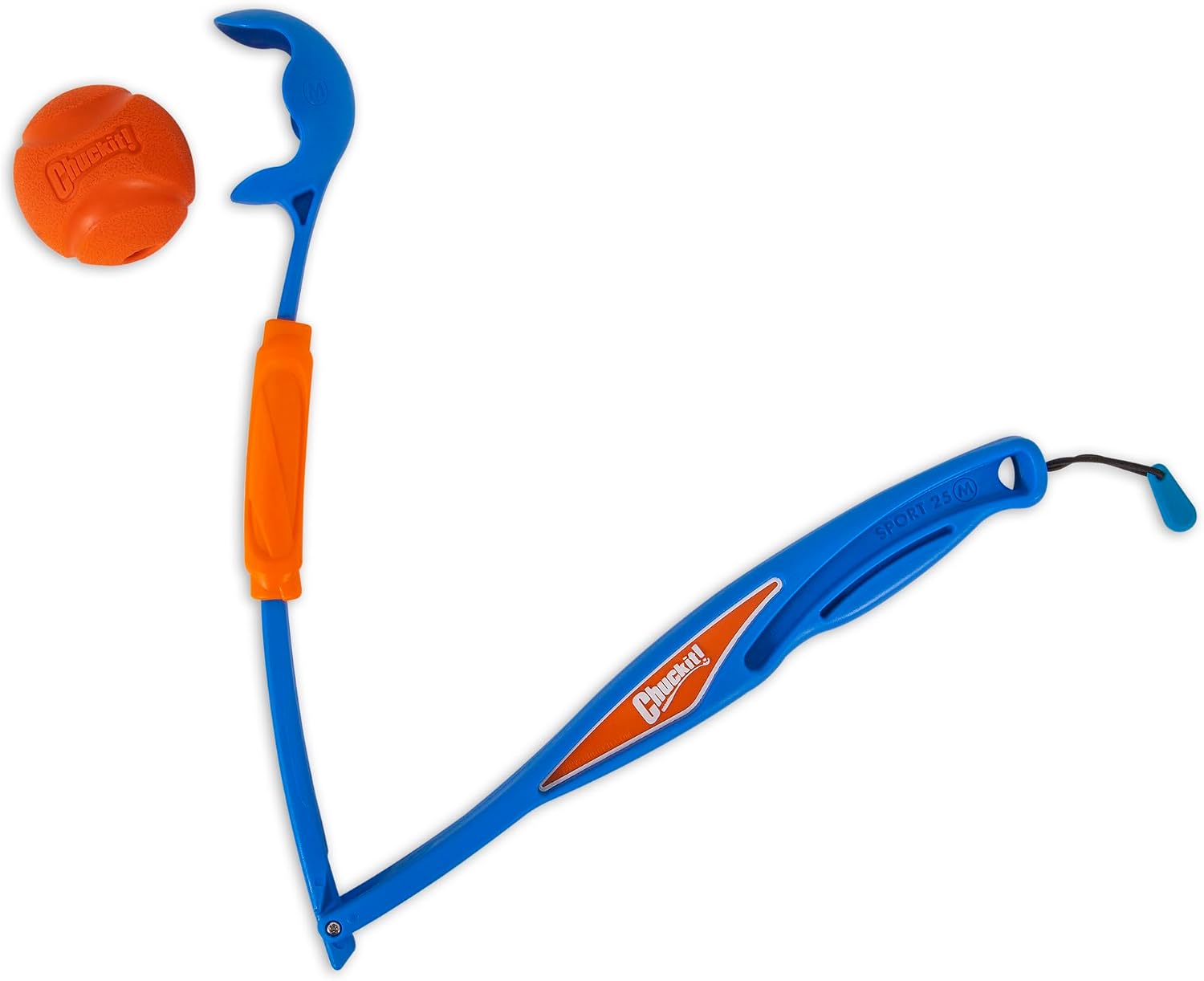 Chuckit! Fetch and Fold 25M Dog Ball Launcher, 25in Length, Medium Ball