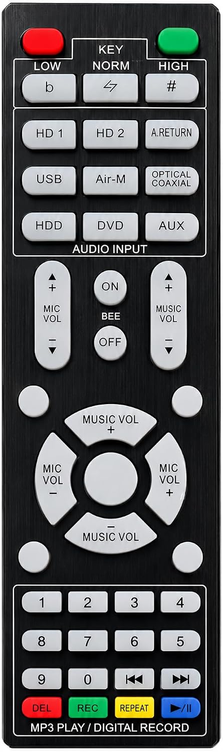 Singtronic PM-6000Pro Professional KJ/DJ 6000W Digital Console Mixing Board Karaoke Ampliffier Built in HDMI-Arc, Optical, Bluetooth, Aux