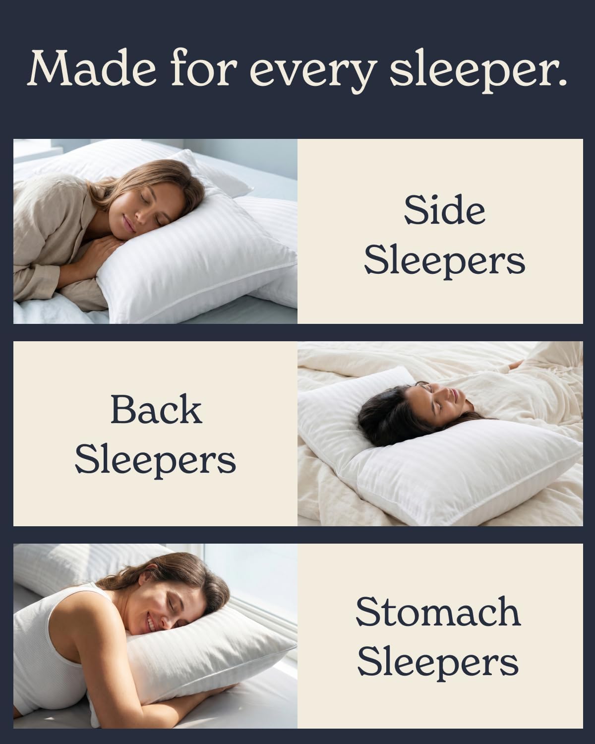 Beckham Hotel Collection Bed Pillows King Size Set of 2 | Down Alternative Pillow for Back, Stomach or Side Sleepers