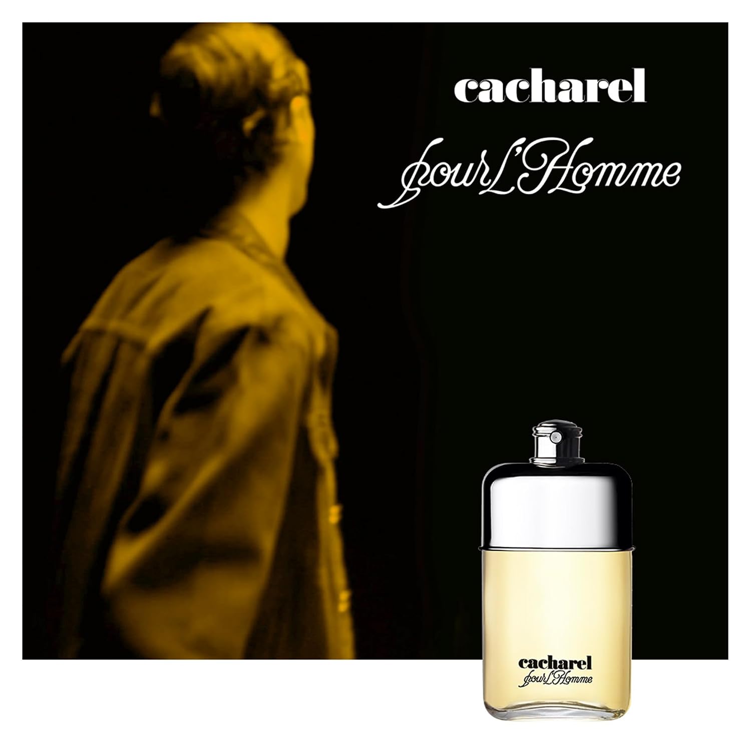 Cacharel Pour L'Homme Eau de Toilette Cologne for Men, Woody, Spicy and Floral Fragrance, Notes of Bergamot, Lily of the Valley Accord and Cedar Wood