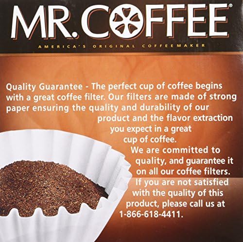 Mr Coffee 8-12 Cup Coffee Filters, 50 Filters