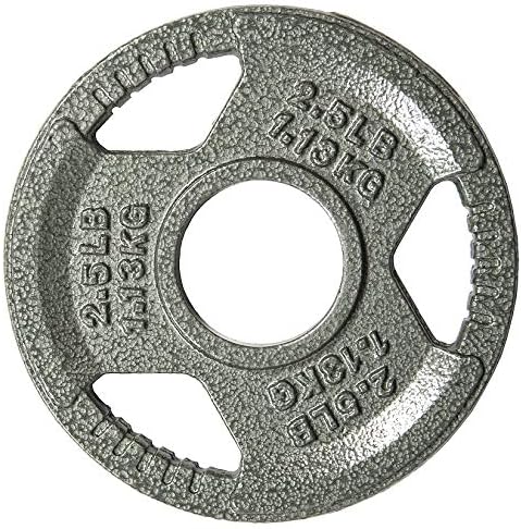 Fitvids 2 Inch Olympic Barbell Weight Plates Set, 255 LB(2.5-45 LB) Barbell Weight Set for Home Gym Strength Training