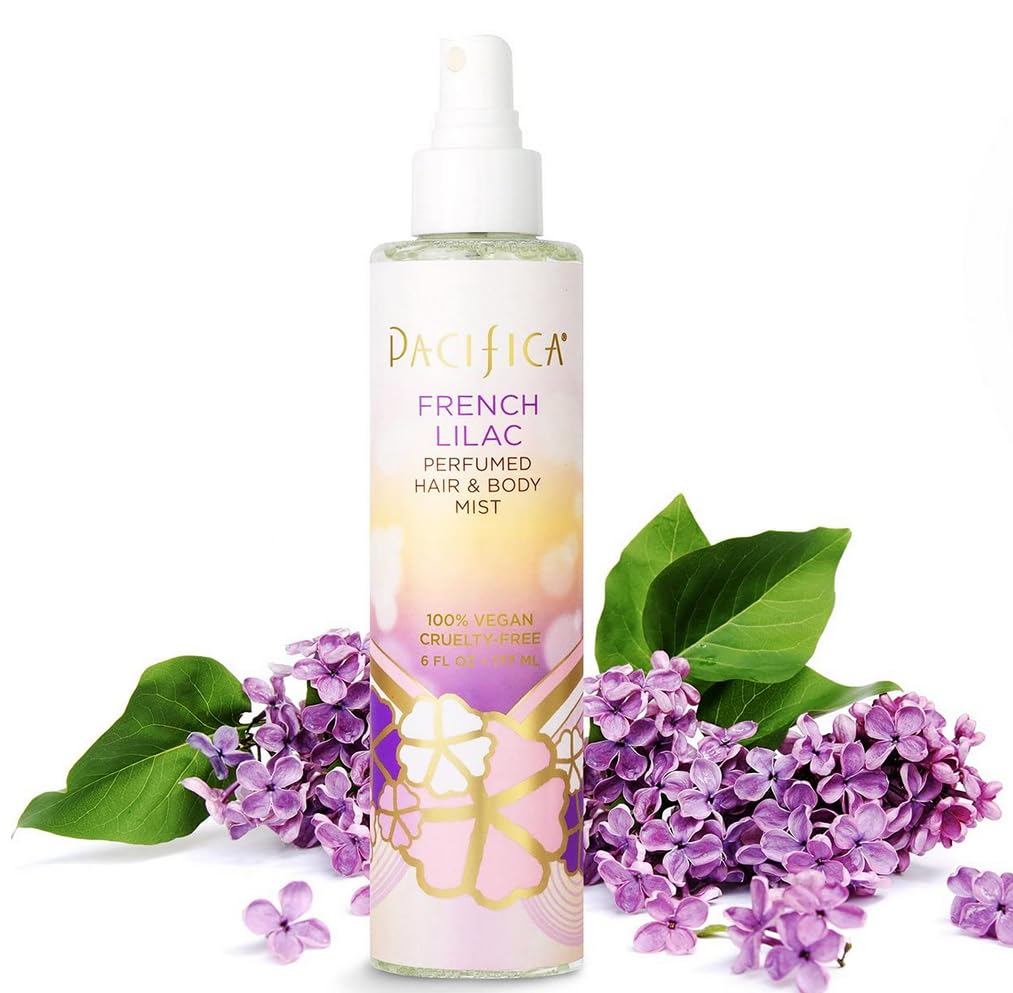 Pacifica Island Vanilla Hair Mist Perfume and Full Body Spray for Women - Fragrance Spray for A Mood-Lifting Experience, Paraben-Free, Clean Beauty No Alcohol, Vegan & Cruelty-Free, 6 oz oz