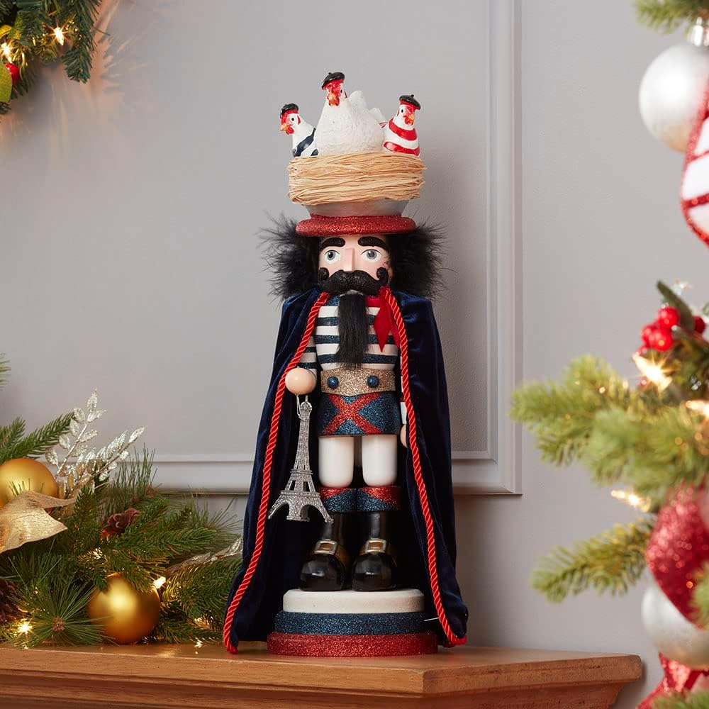 Kurt Adler HA0465 Nutcracker, Multi-Color (17.5-inches Tall)