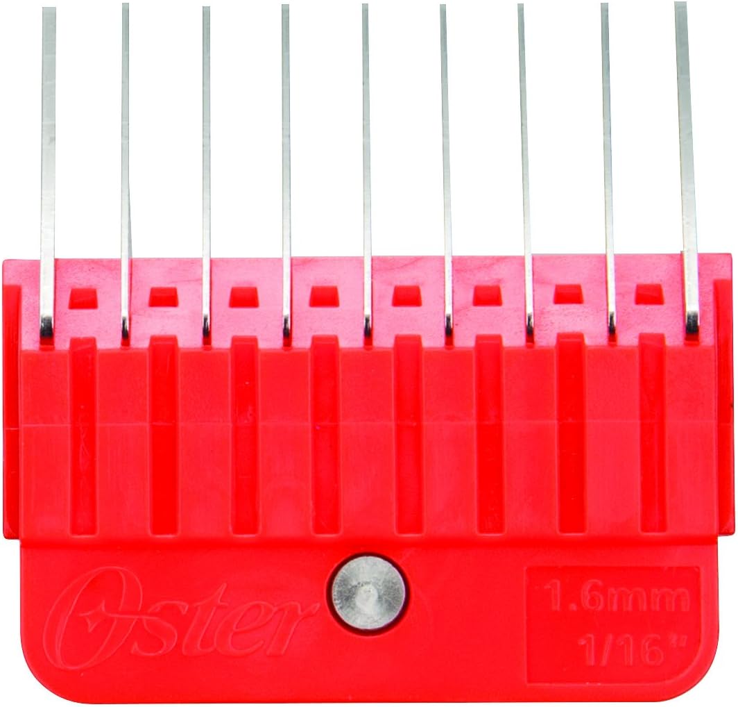 Oster 10-Piece Stainless Steel Pet Clipper Guide Comb Kit (078936-100-000)