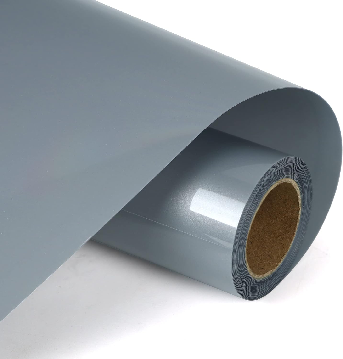 RENLITONG Heat Transfer Vinyl,12 Inch by 10ft White Iron on Vinyl