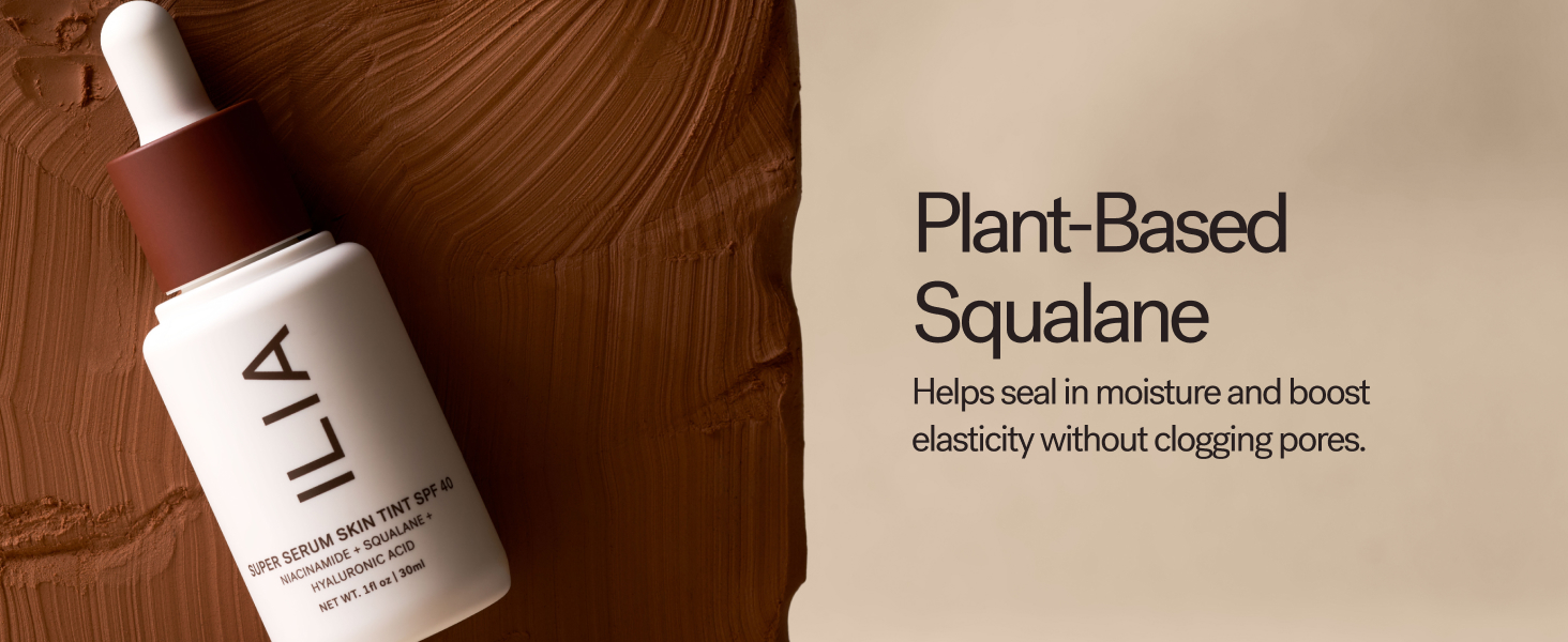 Plant-Based Squalane helps seal in moisture and boost elasticity without clogging pores.