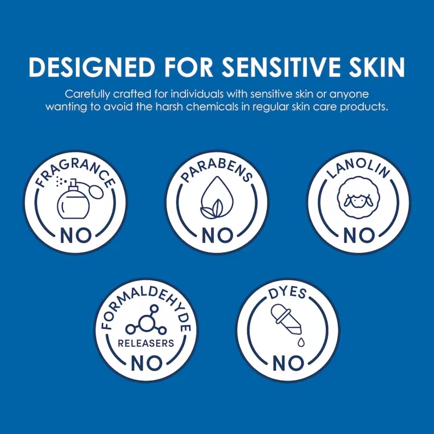 Vanicream Gentle Facial Cleanser for Sensitive Skin, 8 Oz (Pack of 3), Unscented, 24 Fl Oz