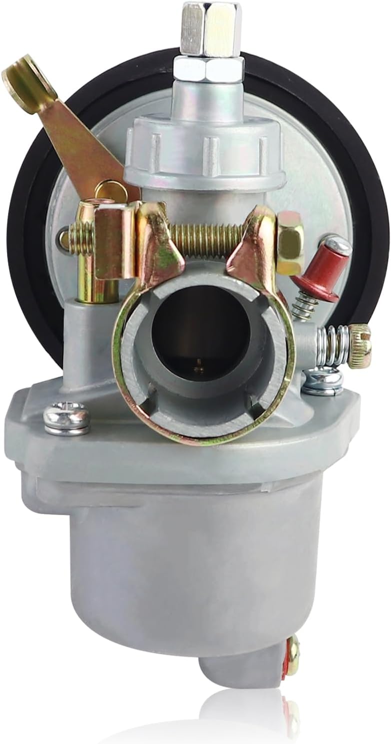 FLYPIG 49cc Engine Carburetor for 50cc 80cc 66cc 60cc 2 Stroke Mini Bike | fits Bicycle Motorized Bike, Gas Bicycle, Scooters, Skateboards
