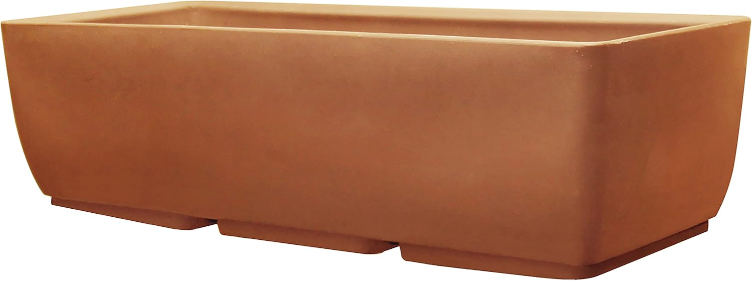 RTS Home Accents 30" Urban Rectangular Garden Planter, Graphite - Stylish, Durable, and Weather-Resistant Planter for Outdoor Gardens, Patios, and Urban Spaces