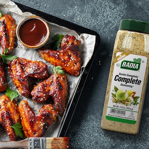Badia Complete Seasoning, 28oz - All-Purpose Spice Blend of Garlic, Onion, Salt, Pepper, Herbs & Spices - Savory Signature Blend