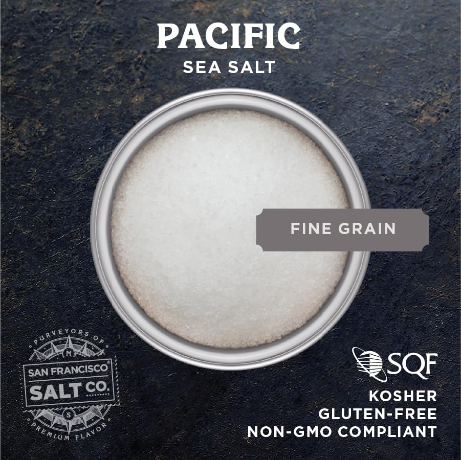 Pacific Sea Salt - 5 lbs. Bulk Medium Coarse Grain by San Francisco Salt Company