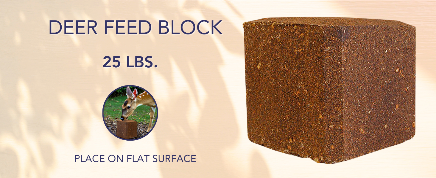 Deer Feed Block, 25 lbs.
