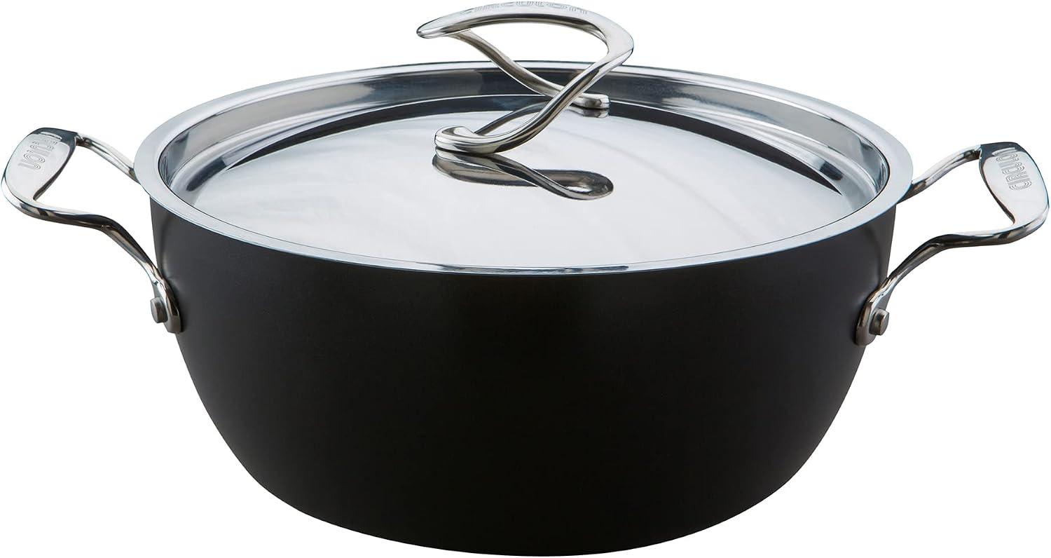 Circulon Style Hard Anodised Sauteuse, 24cm/2.8L