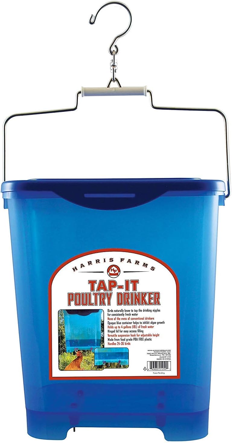 Harris Farms Harris Farms Tap-It Poultry Drinker, 4 gallon