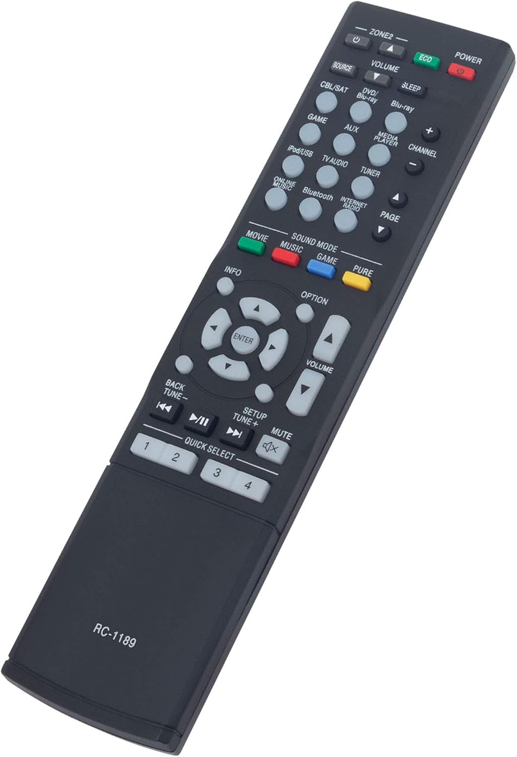 RC-1189 Replaced Remote fit for Denon AV Receiver AVR-S700W AVR-S710W