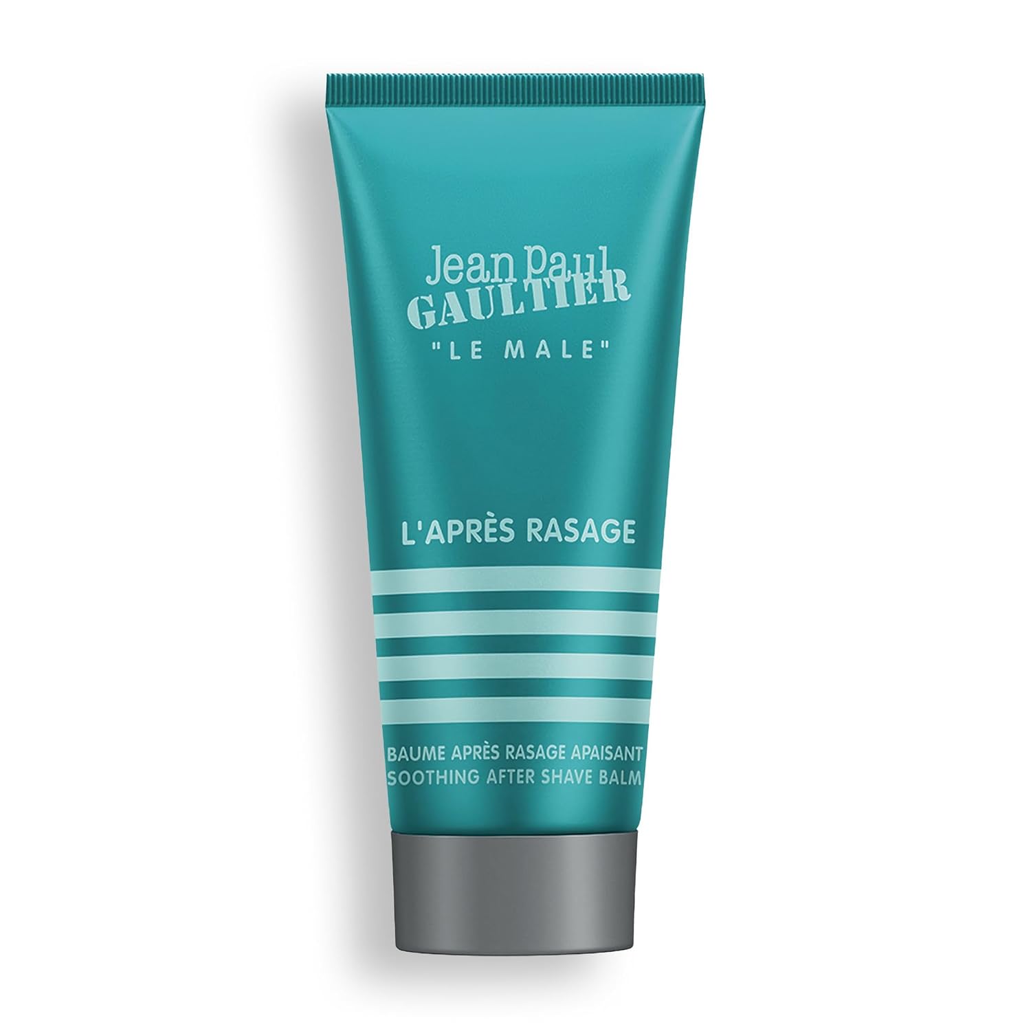 Jean Paul Gaultier Le Male Soothing Aftershave Balm - Cologne Scented Post Shave Balm for Men with Fresh Mint