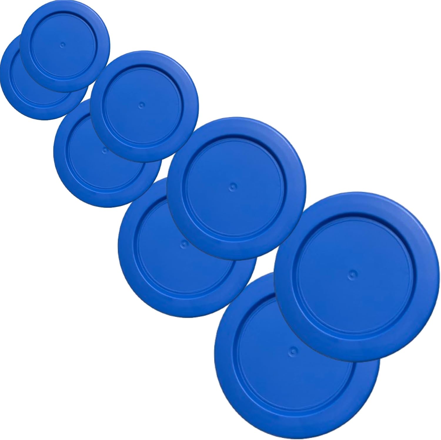 1, 2, 4 & 7 Cup Green, Orange, Blue, Red Replacement Lids/Covers for Pyrex
