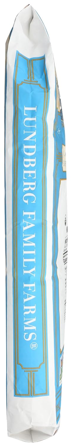 Lundberg Basmati Rice, Long Grain White Rice - Non-Sticky, Fluffy, Nutty, Aromatic Rice, Vegan Food, Healthy Meals, Gluten-Free, Grown in California, 64 Oz