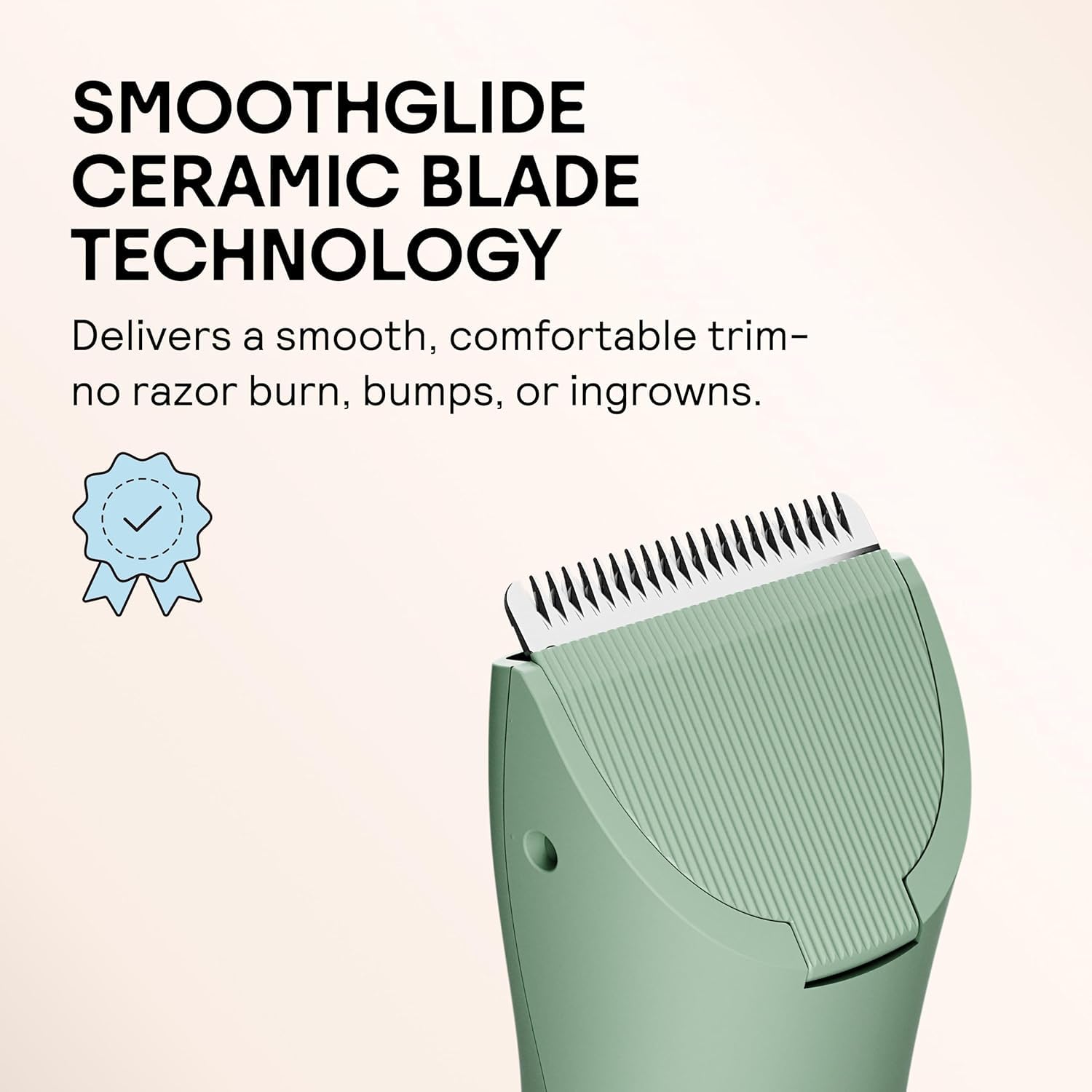MERIDIAN The Trimmer Original | Body Hair Trimmer for Men & Women | Sage