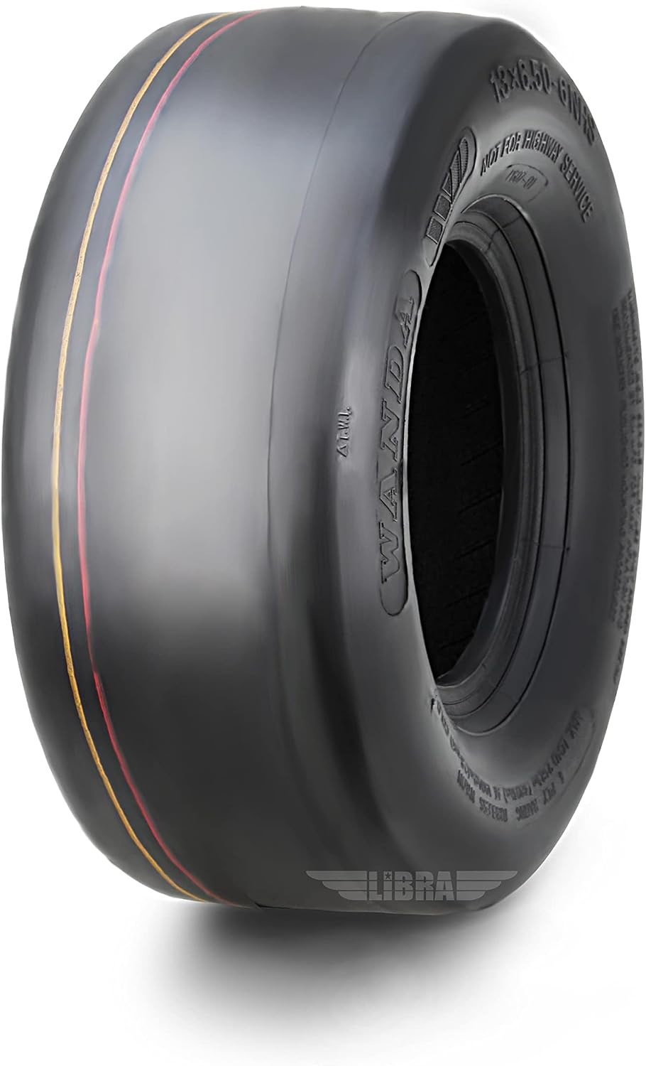 WANDA Set 4 Lawn Mower Turf Tires 16x6.5-8 & 23x10.5-12 /4PR -13019/13049 | Riding Lawn Mover, Garden Tractor