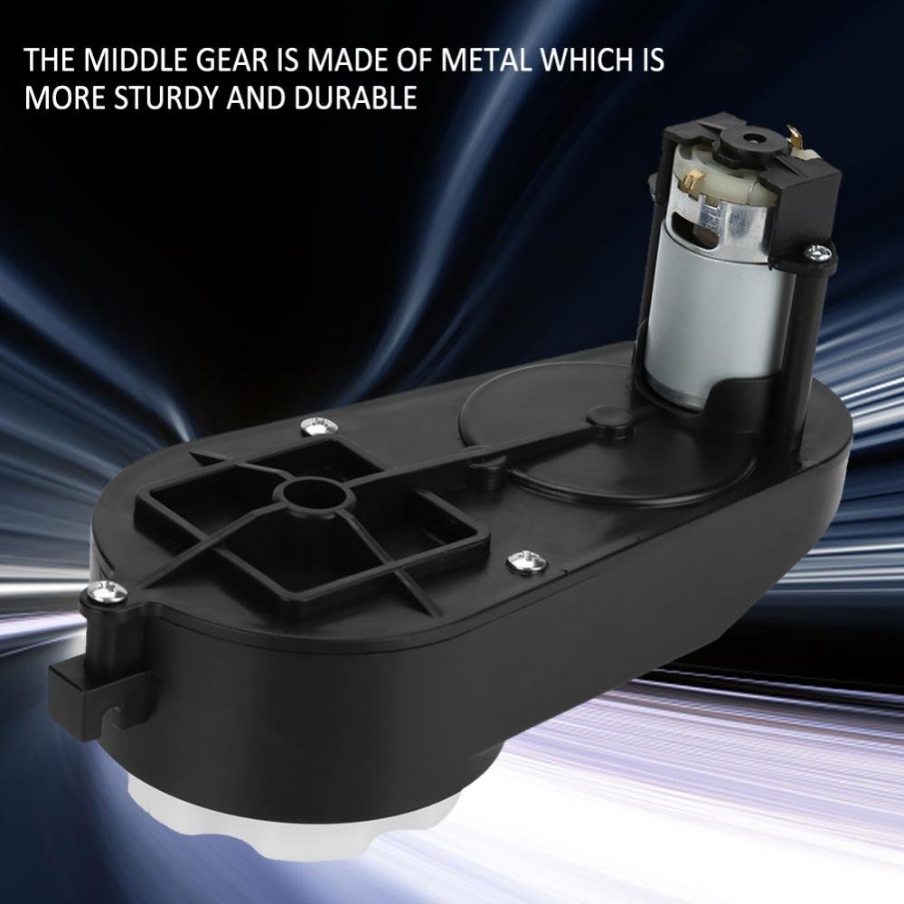 with 6V/12V Motor, RS390 Electric Motor 6V/12V 12000-20000RPM for Kids Electric Cars and Motorcycles High Speed RS390