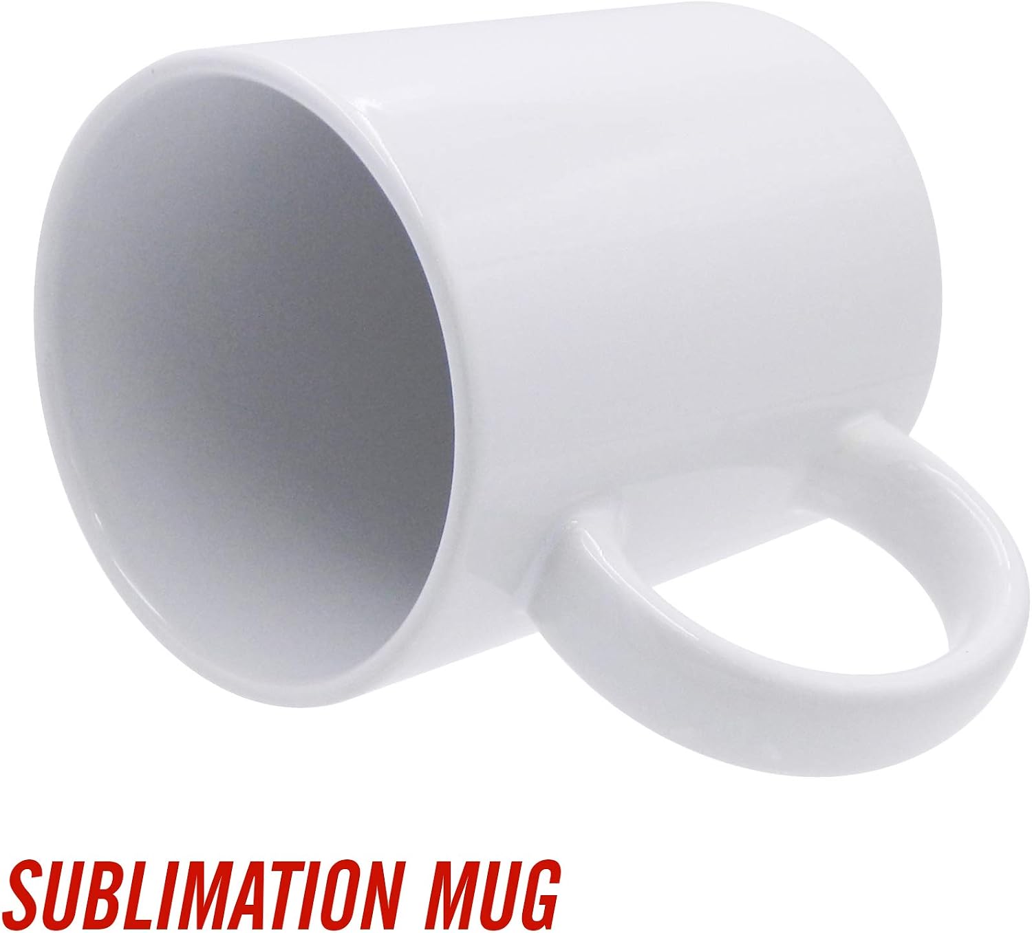 Rockin Gear Sublimation Mugs 11 oz, 36 Pack Blank Bulk Sublimation Coffee Mug, Ceramic White Taza para Sublimar