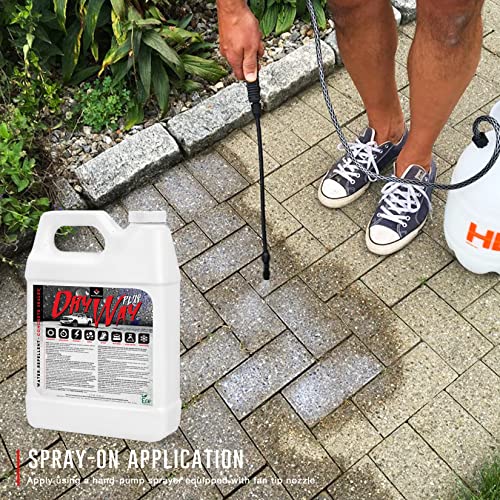 DryWay Plus DOT Approved Concrete Driveway Sealer, Silane/Siloxane