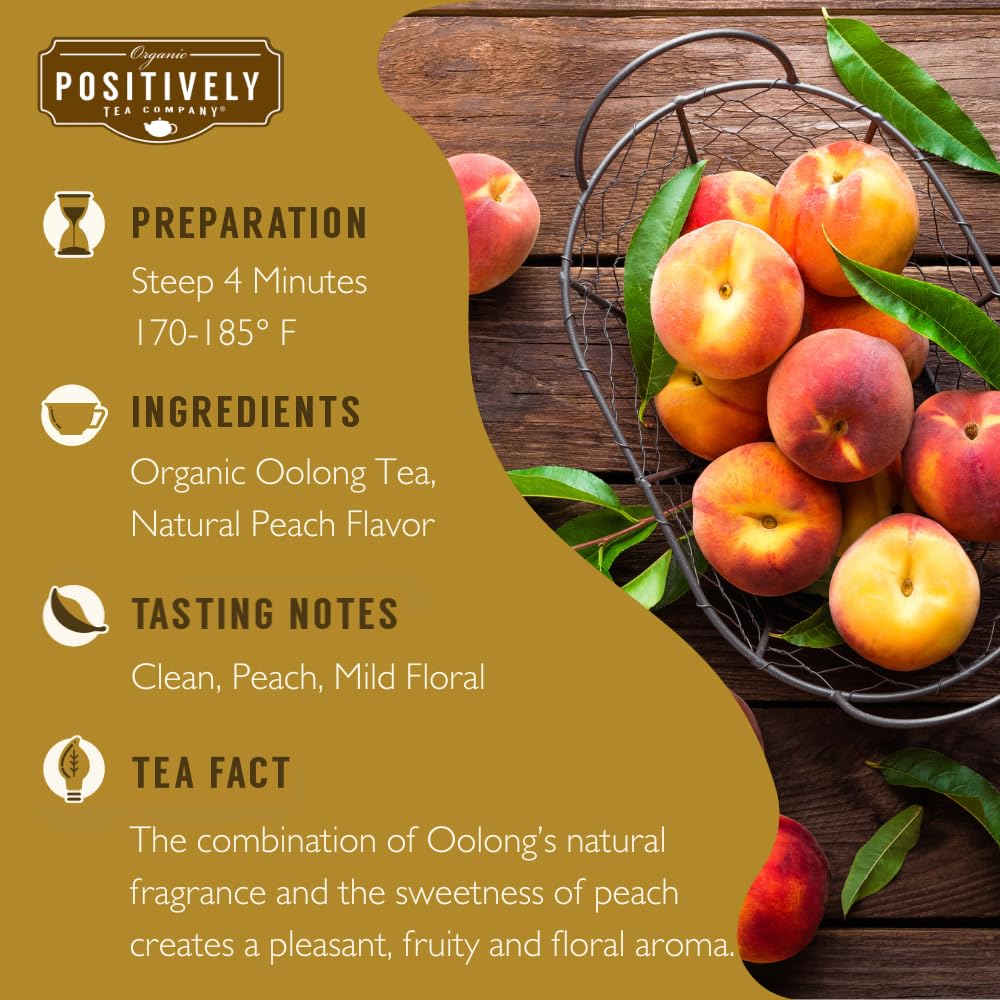 Organic Positively Tea Company, Yerba Mate Tea, (Unsmoked) Loose Leaf, 16 Ounce