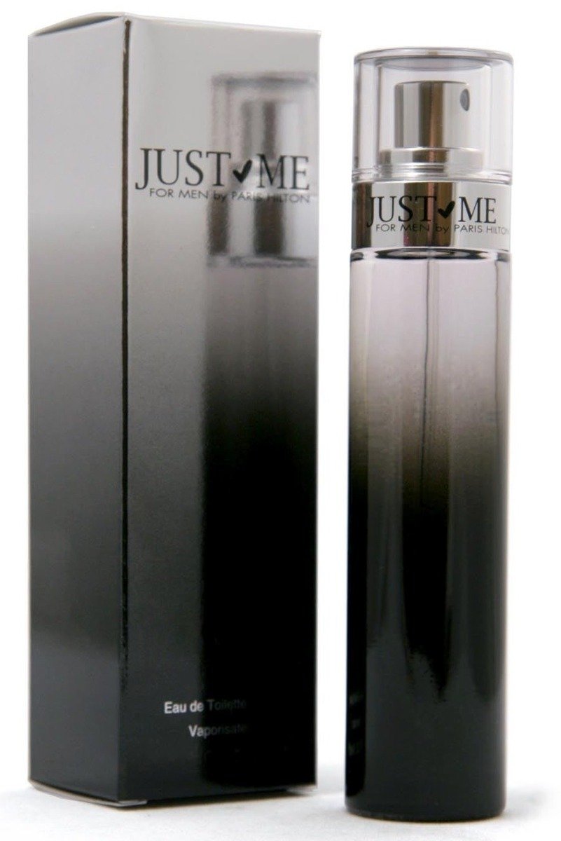 Paris Hilton Just Me By Paris Hilton for Men Eau De Toilette Spray , 3.4 Oz - Black