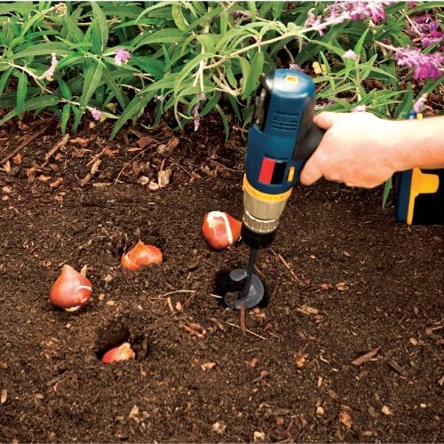 Yard Butler Roto Driller 9 Inch Bulb Planting And Weeding Cordless Drill Bit Auger Hole Digger Attachment 1.75" diameter – IRT-1