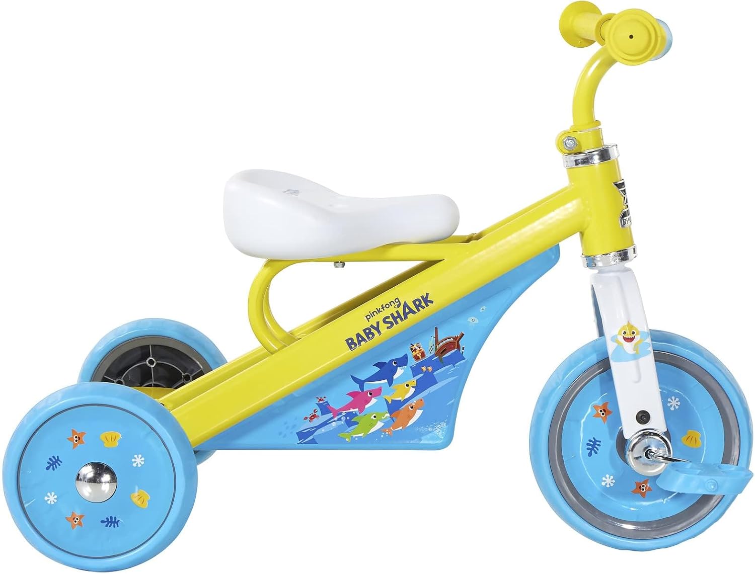 Dynacraft Baby Shark Trike for Kids – Fun and Colorful Design, Sturdy and Safe, Perfect for Toddlers Learning to Ride, Easy to Assemble