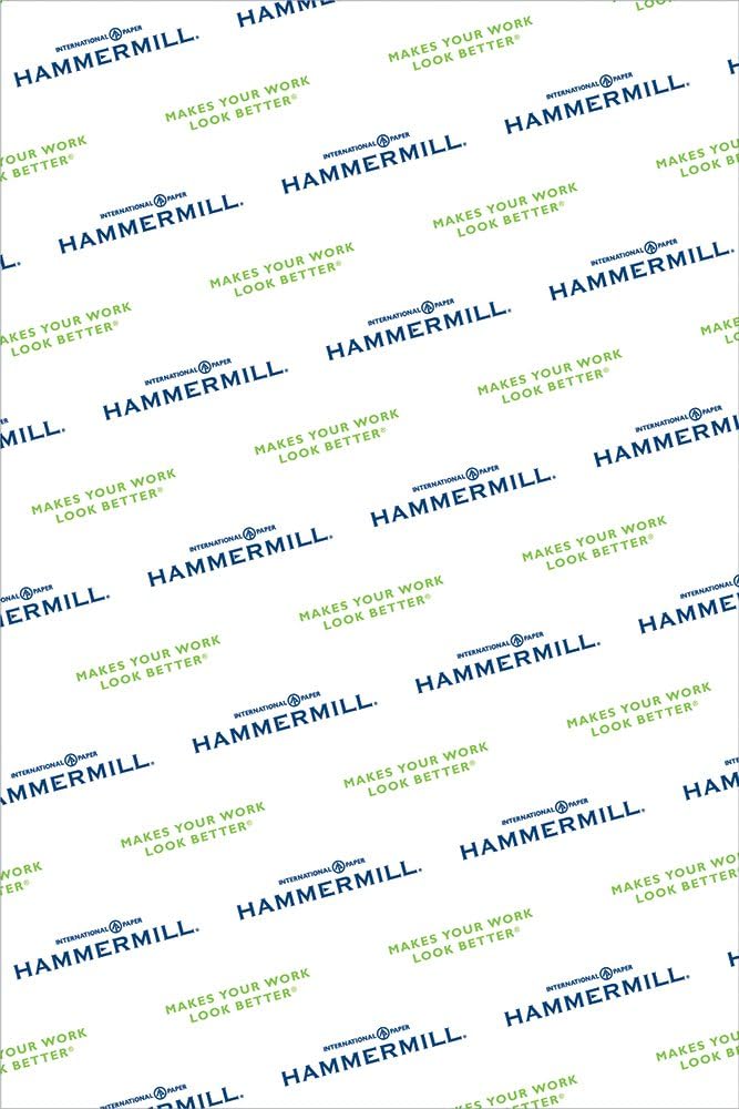 Hammermill Printer Paper, Premium Color 32 lb Copy Paper, 8.5 x 11-1 Ream (500 Sheets) - 100 Bright, Made in the USA, white (102630)