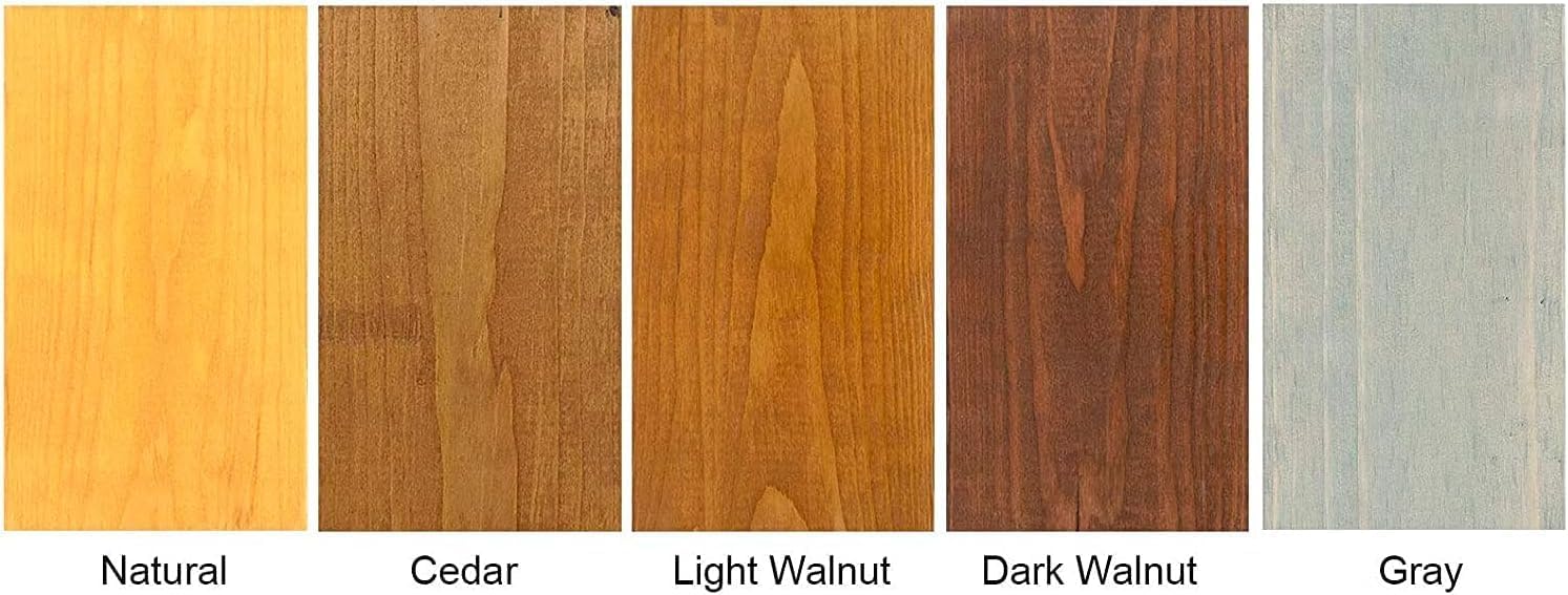 #1 Deck Premium Wood Stain - Semi-Transparent, Water Based, Sealer in One - 1 Gallon