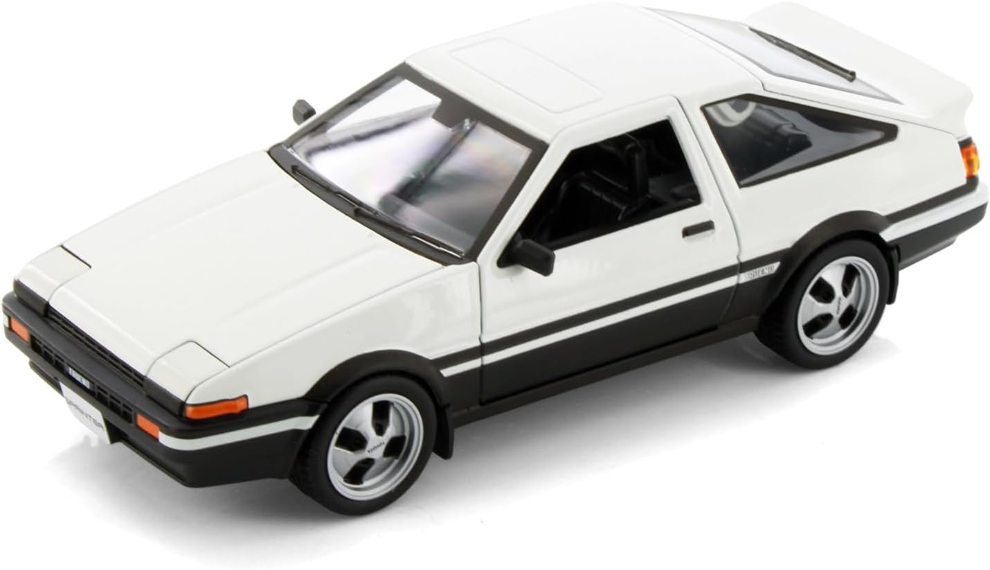 Toyota Sprinter Trueno AE86 37916-1/24 Scale Diecast Model Car (White)