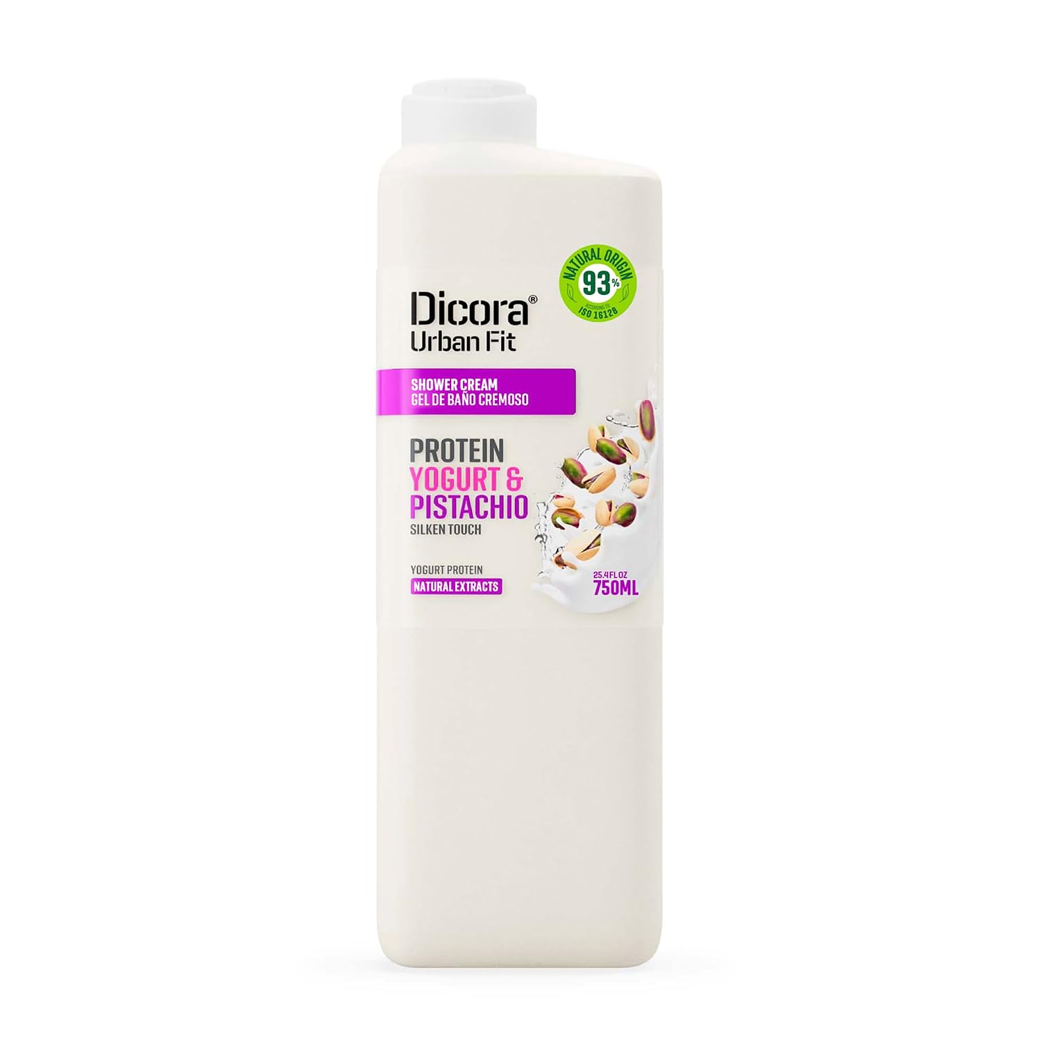 Dicora Urban Fit Shower Gel - Women and Mens Body Wash for All-Day Hydration - Prevents Premature Aging with Vitamin C - Citrus and Peach - 25.4 oz