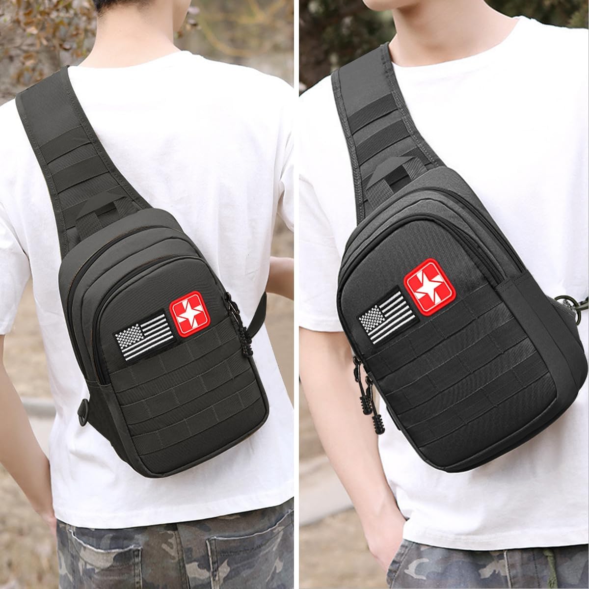 Survival Kit, First Aid Kit Survival Gear and Supplies Emergency Kit with Bug Out Bag Tactical Military Grade Molle IFAK for Camping, Earthquake