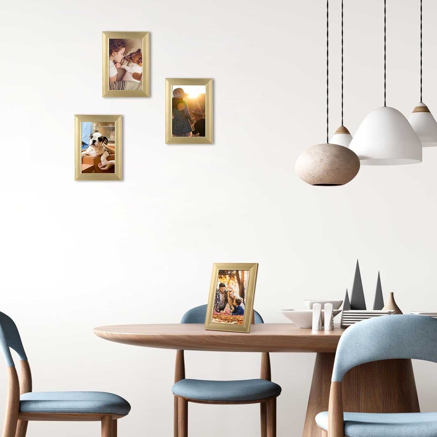 Giftgarden Black 8x10 Picture Frame Bulk, Multi 8 x 10 Photo Frames Set for Wall Hanging or Tabletop, 12 Pack