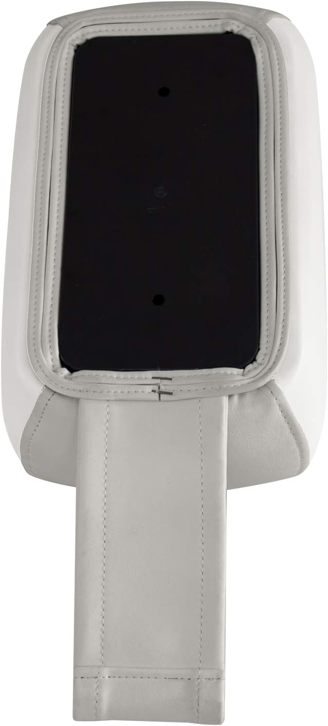 Wise 3059-1882 Pontoon Double Drink Holder with Stainless Steel Cup Holders, Marble / Brite White