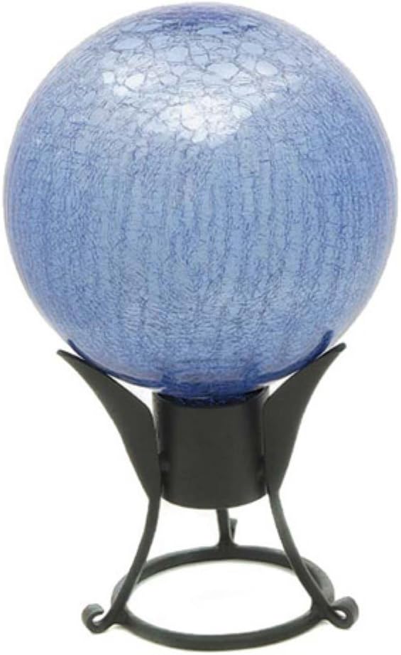 Achla Designs G10-FG-C Gazing, Fern Green 10 inch Glass Garden Globe Ball Sphere, 10