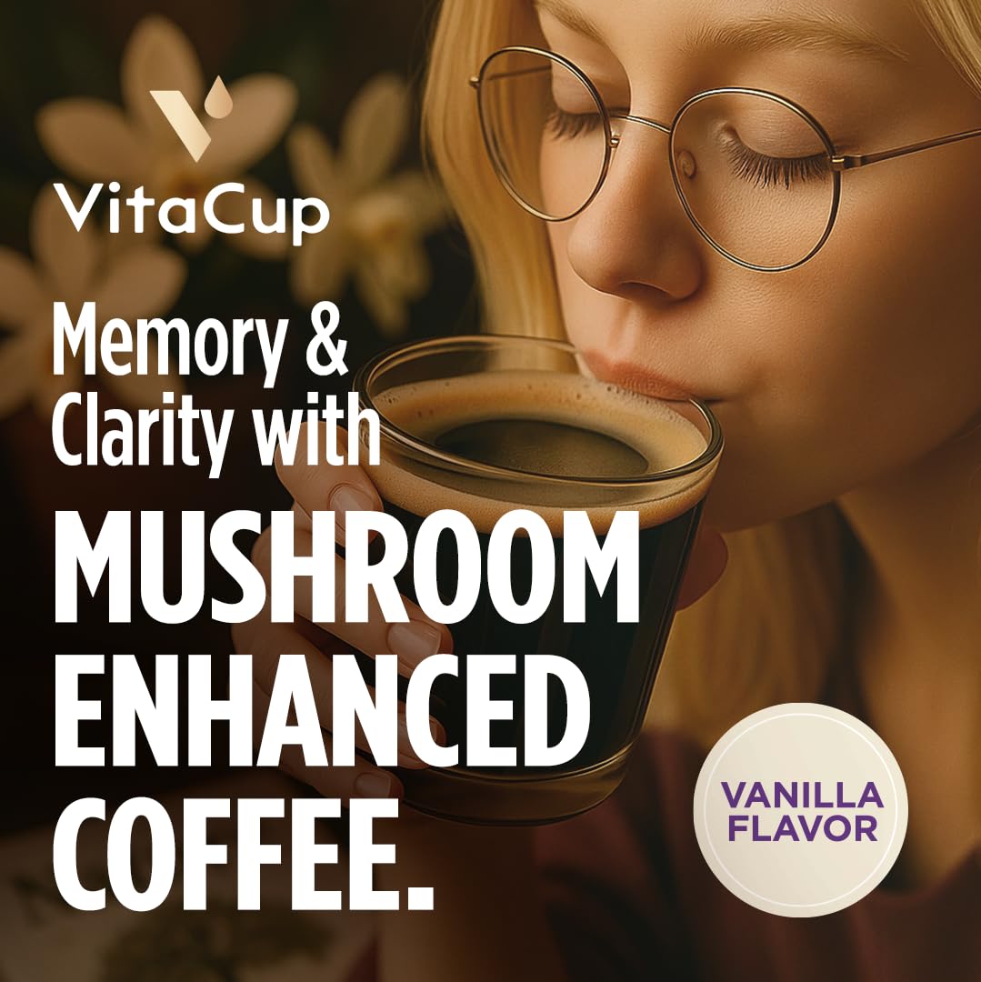 VitaCup Genius Keto Ground Coffee with MCT Oil, 11oz