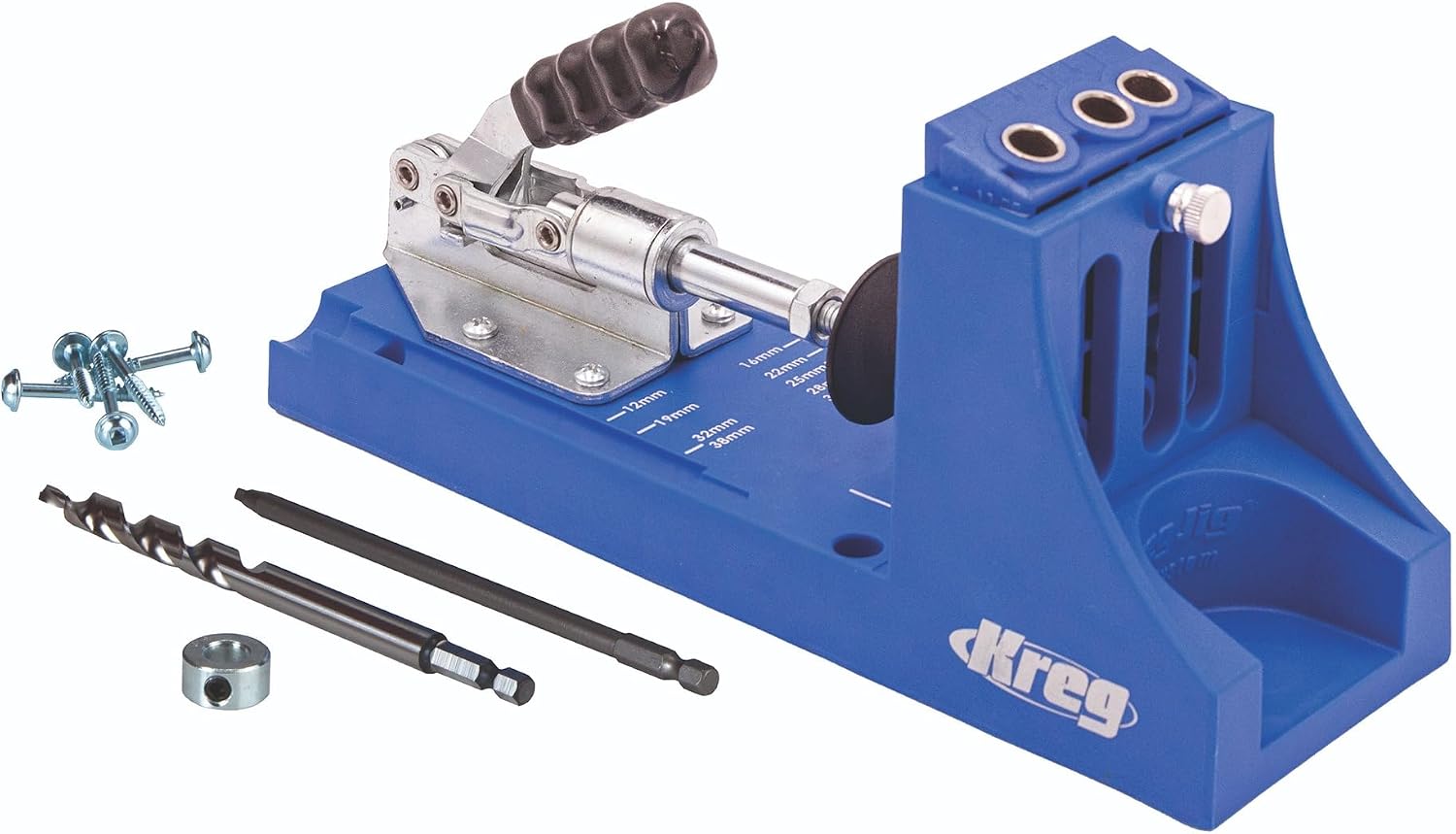 Kreg K4 Pocket Hole Jig - Adjustable, Versatile Jig for Strong Joints - Create Perfect