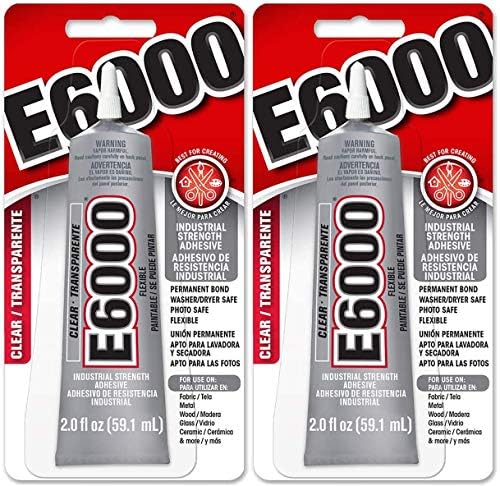E6000 Craft Adhesive, 2 fl oz Clear -- Pack of 2