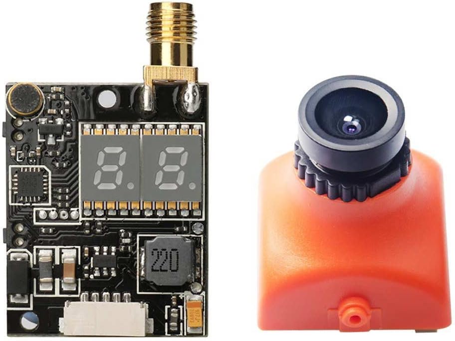 AKK KC02 600mW FPV Transmitter with 600TVL 2.8MM 120 Degree High Picture Quality Sony CCD Camera for FPV Multicopter