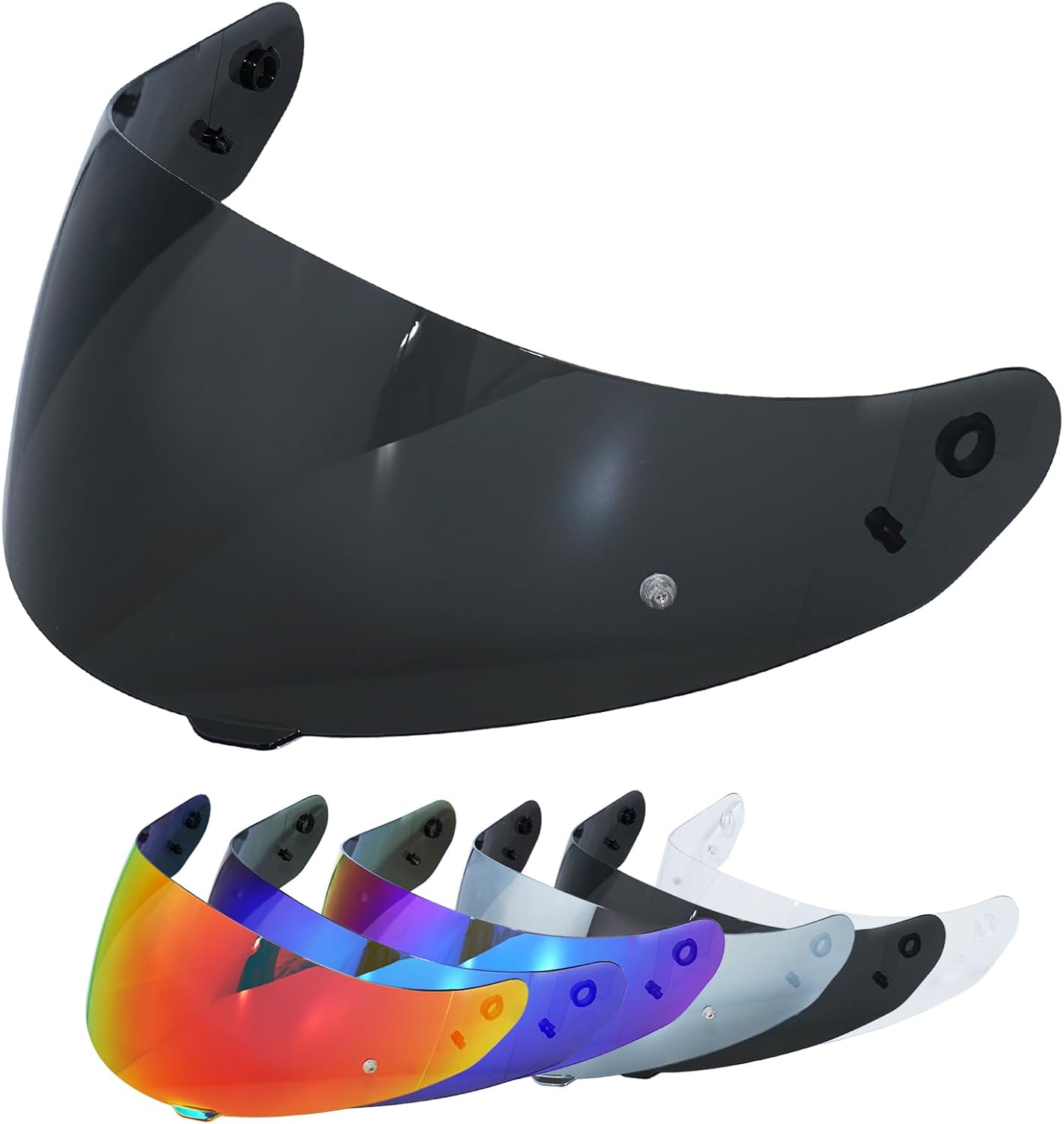 VCOROS C91 Helmet Shield for HJ-17 C90 C91N CL-MAX 2 IS-MAX BT SY-MAX 3 | UV400 Protection,Tinted Face Shield for HJ-17 C90 C91N CL-MAX 2 IS-MAX BT SY-MAX 3 IS-MAX 2 CL-MAX 3 Visor Replacement
